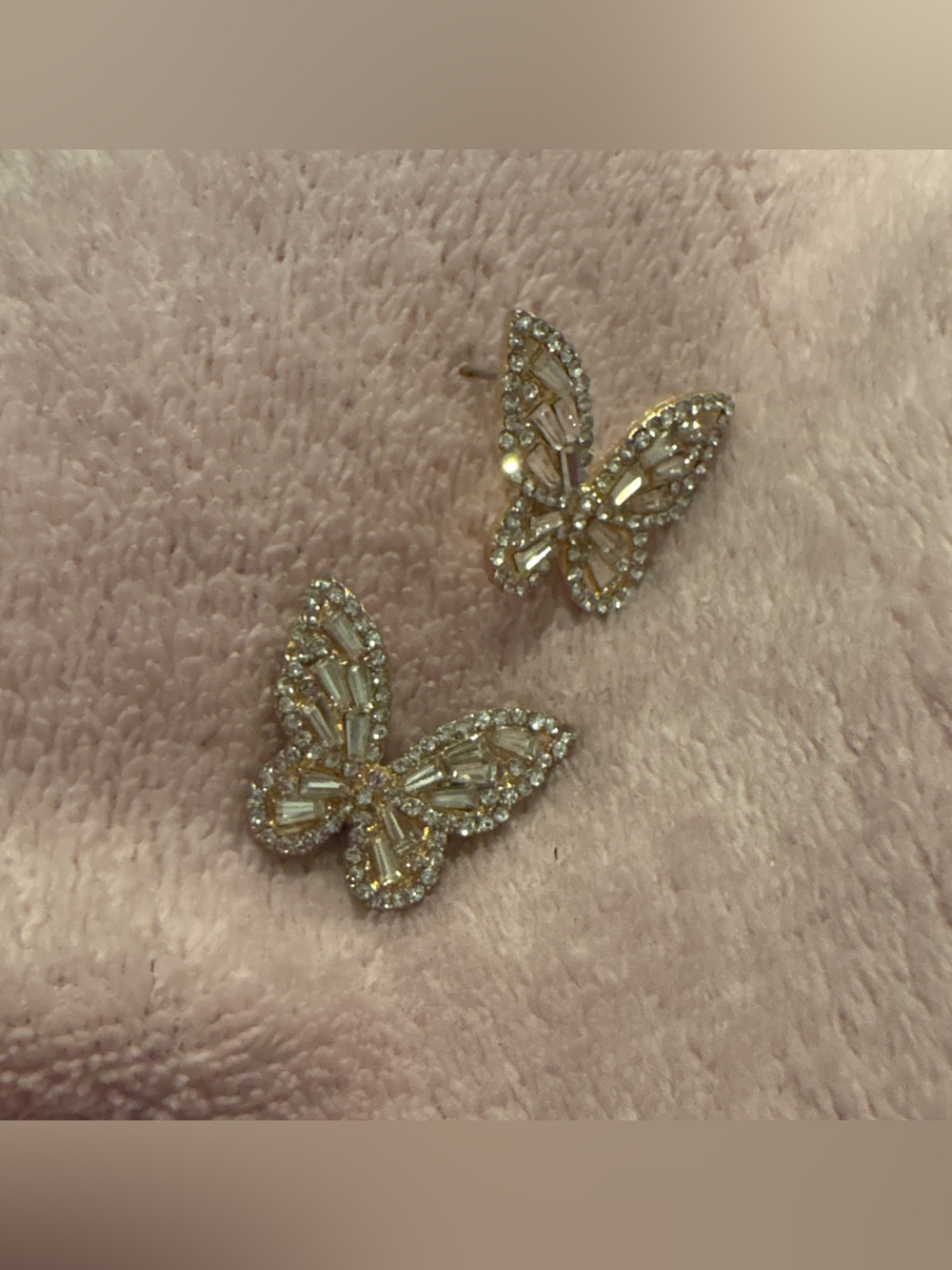 Sparkly Butterfly Earrings